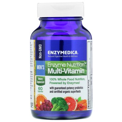 Мультивитамины для мужчин Enzymedica Enzyme Nutrition Multi-Vitamin for Men, 60 капсул