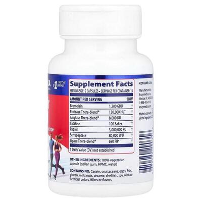 Ферменти для м'язів Enzymedica Repair Gold, 30 капсул
