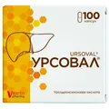 Урсовал капсули по 250 мг №100 (10х10)