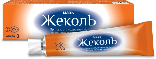 Жеколь мазь косметическая по 25 г в тубах
