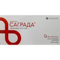 Саграда таблетки, в/плів. обол. по 10 мг №28 (14х2)