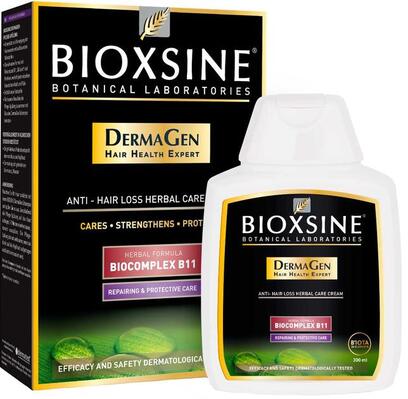 Крем Bioxsine DermaGen против выпадения волос Восстанавливающий и защитный уход, 300 мл