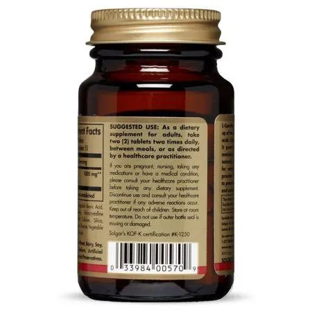 L-карнітин Solgar L-Carnitine 500 мг таблетки №30