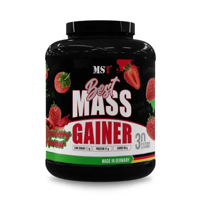 Гейнер MST Nutrition BEST Mass Gainer полуниця, 3000 г