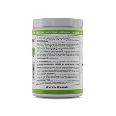 Креатин MST Nutrition Creatine Kick зелене яблуко, 1000 г