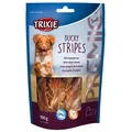 Ласощі для собак Trixie 31537 Ducky Stripes Качине філе, 100 г