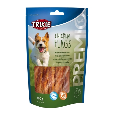 Лакомство для собак Trixie 31539 PREMIO Chicken Flags с курицей, 100 г