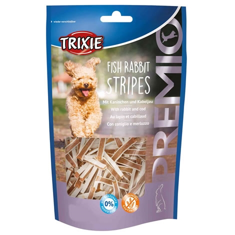 Лакомство для собак Trixie 31547 Premio Fish Rabbit Stripes Кролик/рыба, 100 г