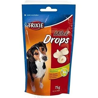 Ласощі для собак Trixie 31621 Milk Drops, 75 г