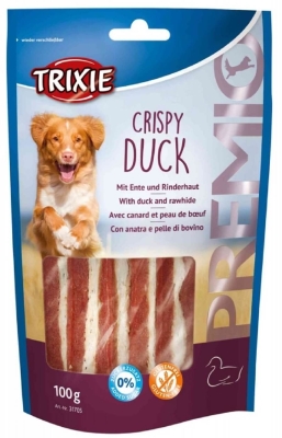 Ласощі для собак Trixie 31705 Premio Crispy Duck качка, 100 г