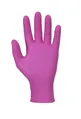Рукавички оглядові Mercator Nitrylex Magenta нітрилові неопудрені, розмір XS, нестерильні, фуксія, 100 штук