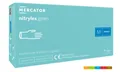 Рукавички оглядові Mercator Nitrylex Green нітрилові неопудрені, розмір L, нестерильні, зелені, 100 штук