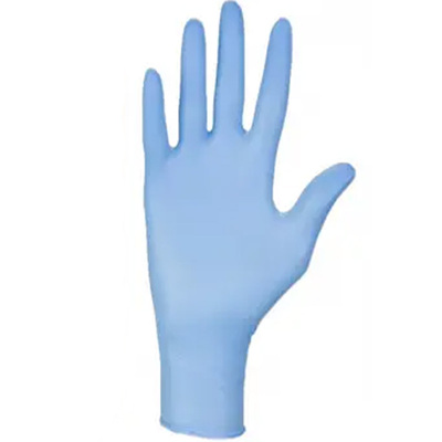 Перчатки смотровые Mercator Medical Nitrylex Classic нитриловые неопудренные, размер XL, нестерильные, синие, 100 штук