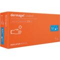 Перчатки смотровые Mercator Medical Dermagel Coated латексные неопудренные, размер M, нестерильные, 100 штук