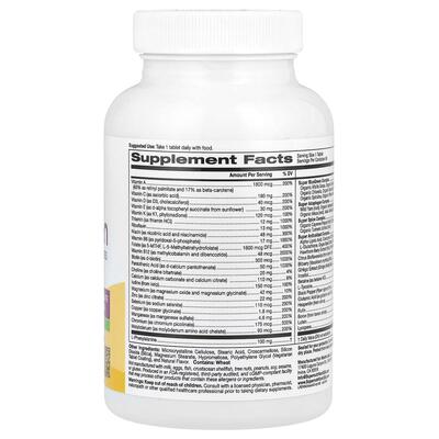 Мультивітаміни для жінок 50+ Super Nutrition Simply One Women Multivitamin + суперкомплекси без заліза, 90 таблеток