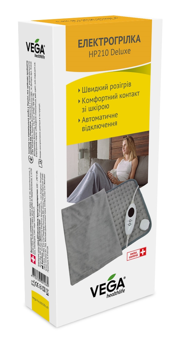 Грелка электрическая Vega HP210 Deluxe
