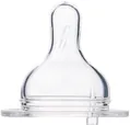 Соска силіконова Canpol Babies EasyStart 21/731 середня для пляшечок з широким отвором, від 6 місяців, 2 шт