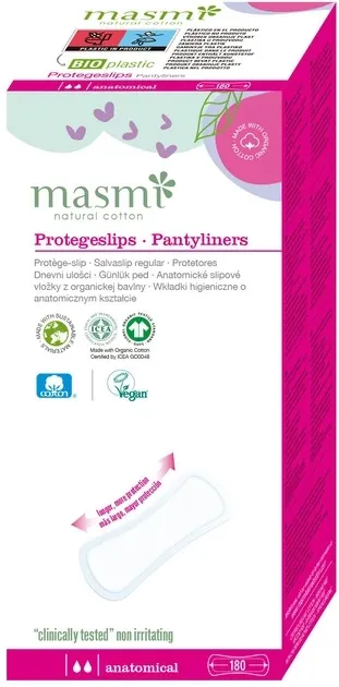 Прокладки щоденні Masmi Anatomical органічні, 24 шт