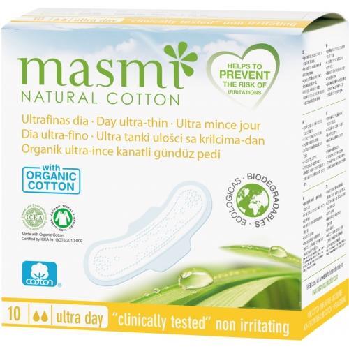 Прокладки гігієнічні Masmi Ultra Day ультратонкі для нормальних виділень, 2 краплі, 10 шт