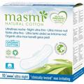 Прокладки гигиенические Masmi Ultra Night ультратонкие для сильных выделений, 3 капли, 10 шт