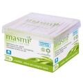 Ватные палочки Masmi Organic в прямоугольной коробке, 200 штук