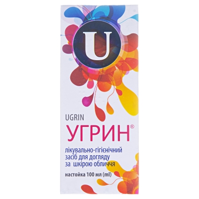Угрин настойка по 100 мл у флак. (бан.)