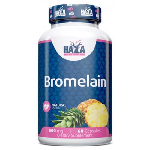 Бромелайн Haya Labs Bromelain 500 мг, 60 таблеток