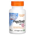 Цинк Карнозин Комплекс  Doctor's Best PepZin GI Zinc-L-Carnosine Complex, 120 вегетарианских капсул