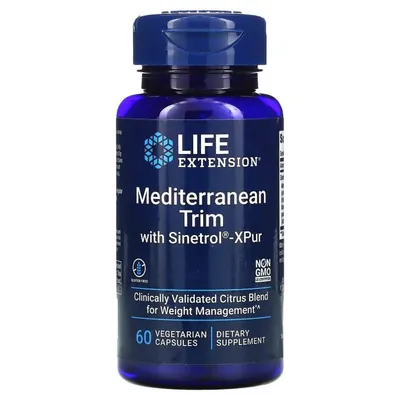 Контроль ваги Life Extension Mediterranean Trim, 60 капсул