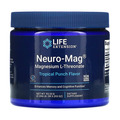 Магний L-треонат Life Extension Magnesium L-Threonate, Neuro-Mag, вкус тропического пунша, 93,35 г (3,293 унции)