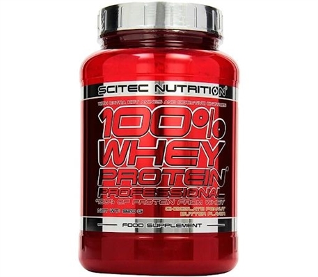 Протеин Scitec Nutrition 100% Whey Protein Prof, шоколад-арахисовое масло, 920 г