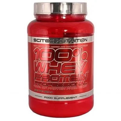 Протеїн сироватковий змішаний Scitec Nutrition 100% Whey Protein Professional ваніль, 920 г