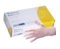 Перчатки смотровые Medicom Safe-Touch виниловые неприпудренные прозрачные, размер M, нестерильные, 1 пара