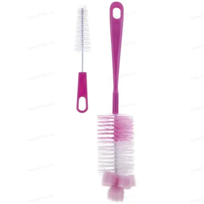 Щітка Canpol babies 7/402 для миття пляшечок та сосок, з губкою