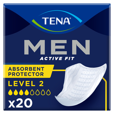 Прокладки урологічні для чоловіків Tena Men Active Fit Level 2, 20 штук
