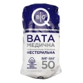 Вата нестерильная BigQ медицинская гигиеническая, зиг-заг 50 г
