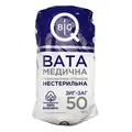 Вата нестерильна BigQ медична гігієнічна, зиг-заг 50 г