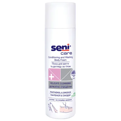 Пінка Seni Care для миття та догляду за тілом, 500 мл