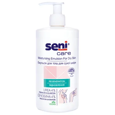 Емульсія  Seni Care для тіла, для сухої шкіри, 500 мл