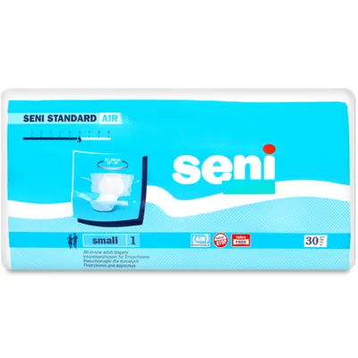 Підгузки для дорослих Seni Standard Air small, розмір 1, 30 штук