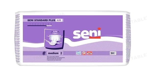 Підгузки для дорослих Seni Standard Plus Air medium, розмір 2, 30 штук