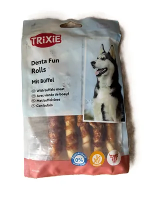 Ласощі для собак Trixie 31388 Denta Fun Жувальна паличка з мясом буйвола 12 см 70 г