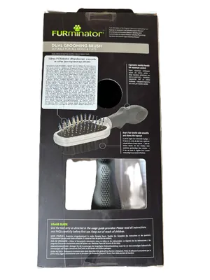 Щітка для собак та котів FURminator Dual Grooming Brush двостороння
