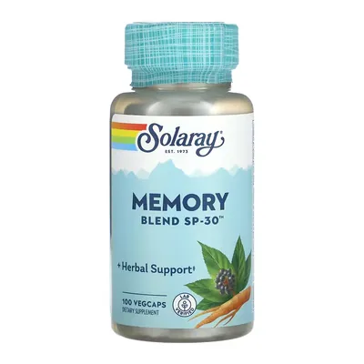 Комплекс для підтримки пам’яті Solaray Memory Blend SP-30 вег. капсули №100
