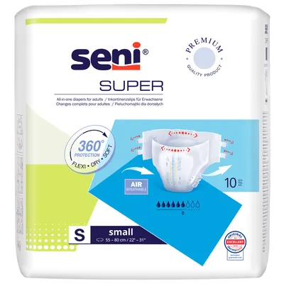 Підгузки для дорослих Seni Super small, розмір S, 10 штук