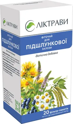 Фіточай Ліктрави для підшлункової залози по 1.5 г №20 у філ.-пак