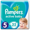 Подгузники детские Pampers Active Baby размер 5, 11-16 кг, 22 шт