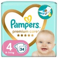 Подгузники детские Pampers Premium Care размер 4, 9-14 кг, 34 шт