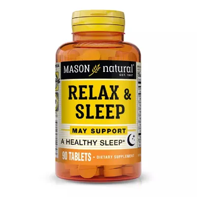 Комплекс для розслаблення та здорового сну Mason Natural Relax and Sleep таблетки №90