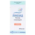 Лінозид розчин д/інф. 2 мг/мл по 300 мл у флак.